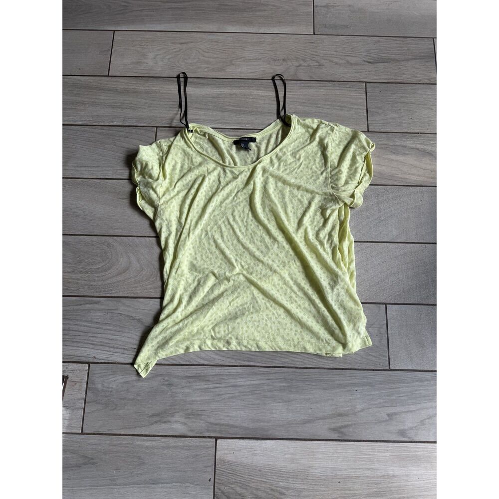 NWOT forever 21 women's yellow short sleeve small